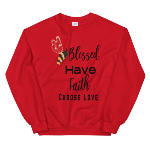 Be Blessed Unisex Sweatshirt - Image 3