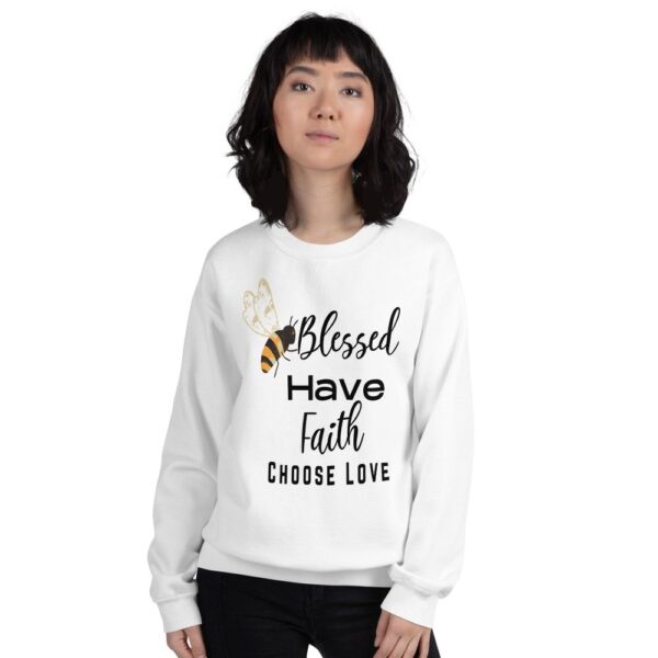 Be Blessed Unisex Sweatshirt - Image 8