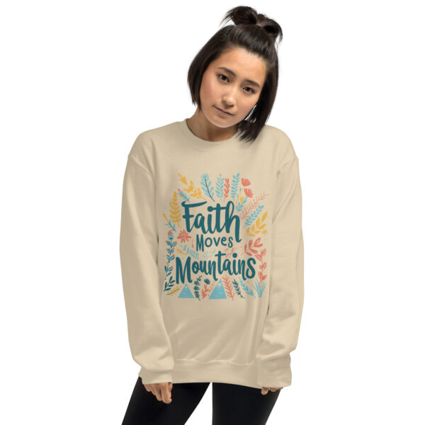 Faith Moves Mountains Unisex Sweatshirt