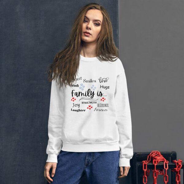 Family Is Unisex Sweatshirt - Image 6