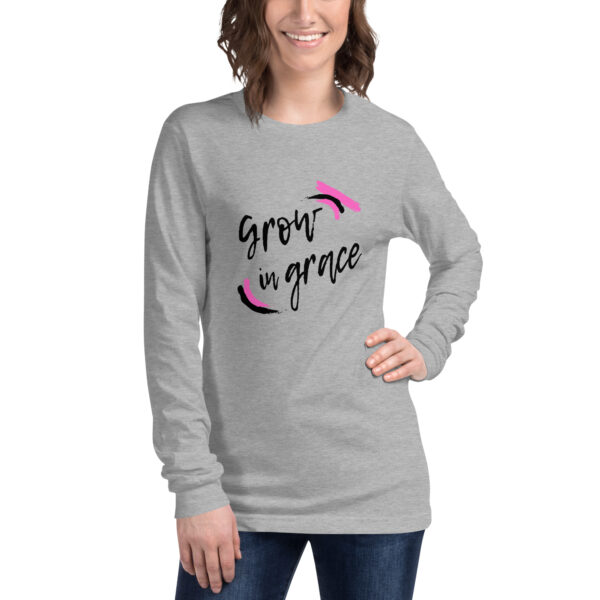 Grow in Grace Unisex Long Sleeve Tee - Image 4