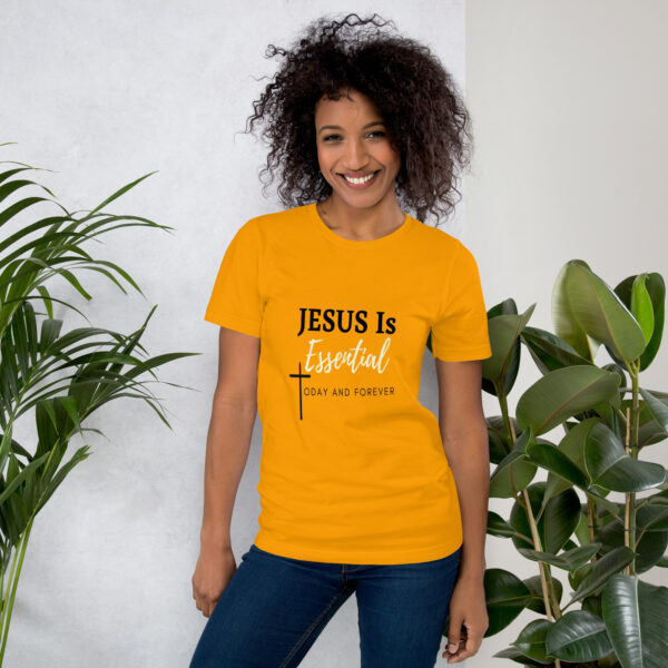 Jesus is Essential Short-Sleeve Unisex T-Shirt - Image 6