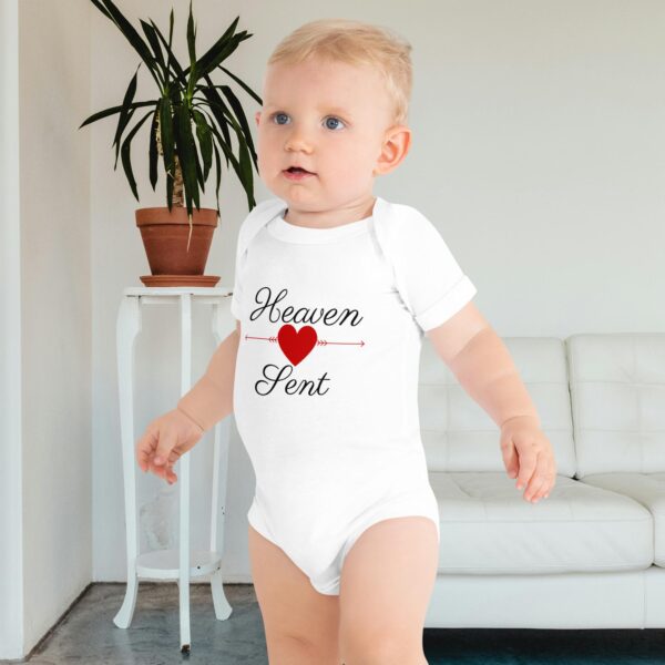 Heaven Sent Baby short sleeve one piece - Image 4