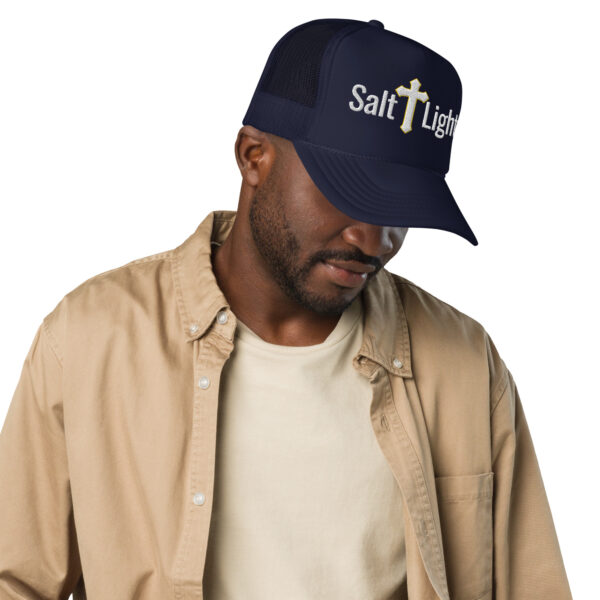 Salt and Light; Light Foam trucker hat