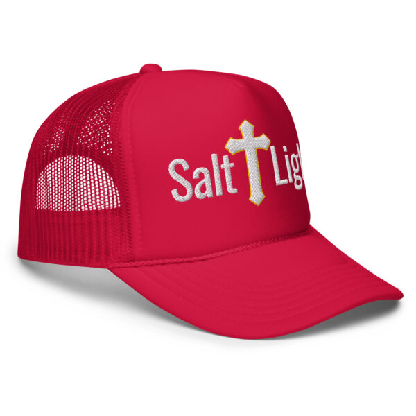 Salt and Light; Light Foam trucker hat - Image 10