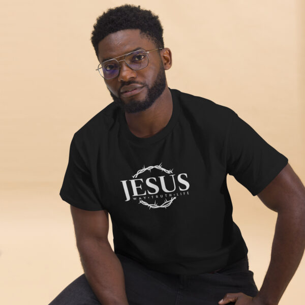 Jesus the Way, Truth and Life Unisex classic tee - Image 2