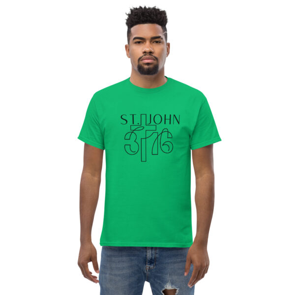 St John 3:16 Unisex classic tee - Image 6