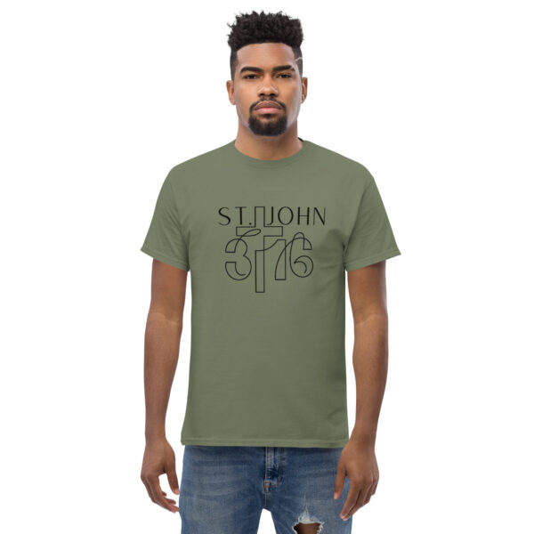 St John 3:16 Unisex classic tee - Image 3