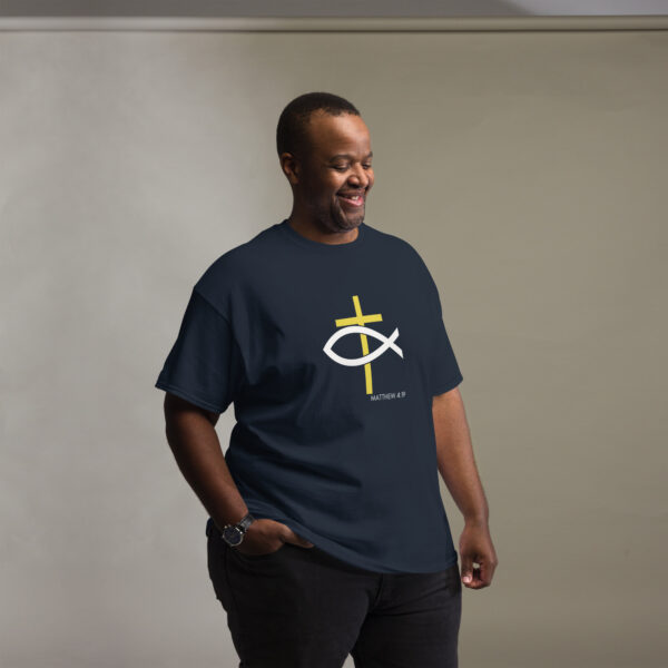 Ichthys, The Christian Fish Symbol Unisex classic tee - Image 3