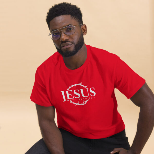 Jesus the Way, Truth and Life Unisex classic tee - Image 5