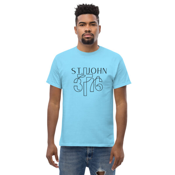 St John 3:16 Unisex classic tee - Image 9