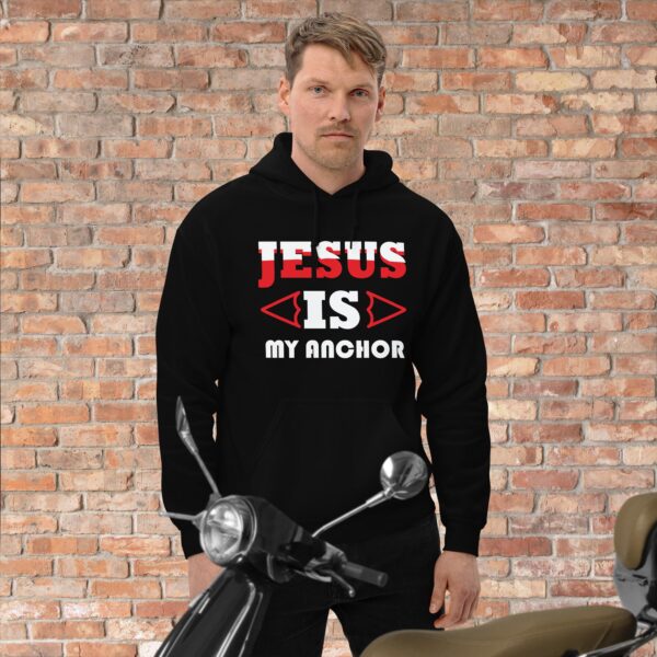 Jesus Is My Anchor Unisex Hoodie - Image 2