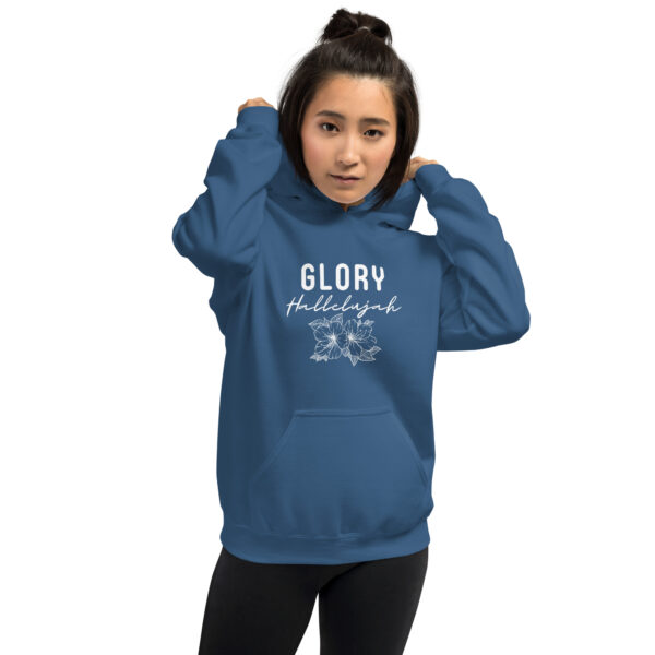 Glory Hallelujah Unisex Hoodie - Image 6