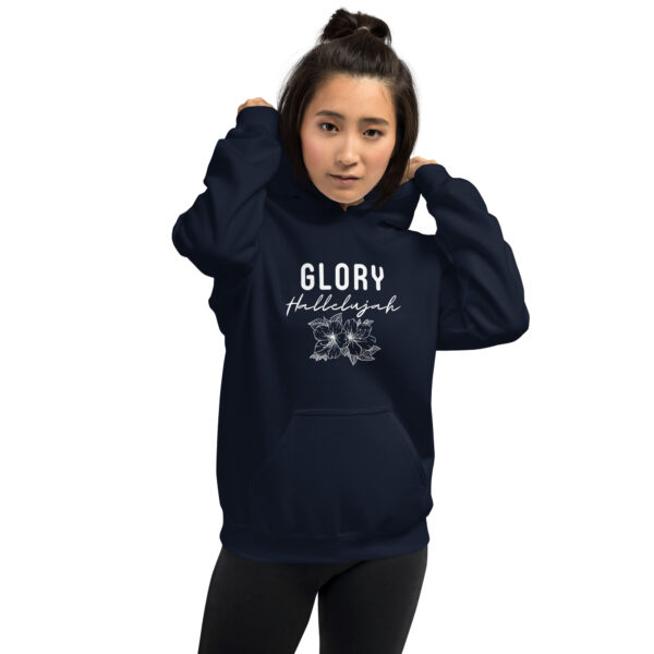 Glory Hallelujah Unisex Hoodie - Image 2