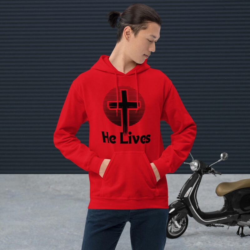 He Lives Unisex Hoodie