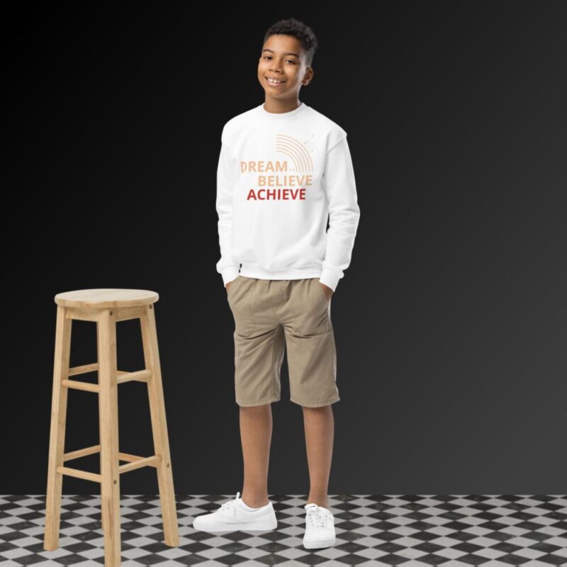 Dream, Believe, Achieve crewneck sweatshirt