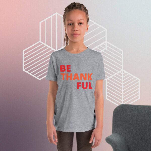 Be Thankful Short Sleeve T-Shirt - Image 2