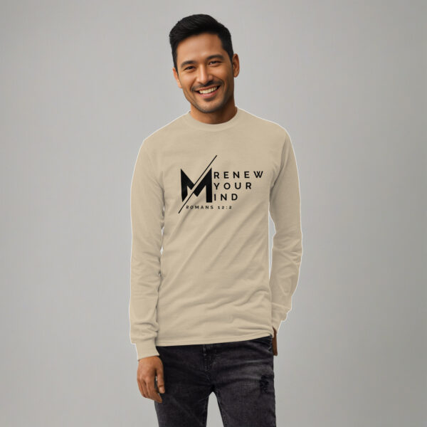 Renew Your Mind Men’s Long Sleeve Shirt - Image 6