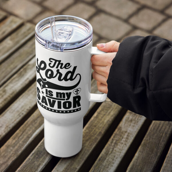 The Lord is my Savior Travel mug