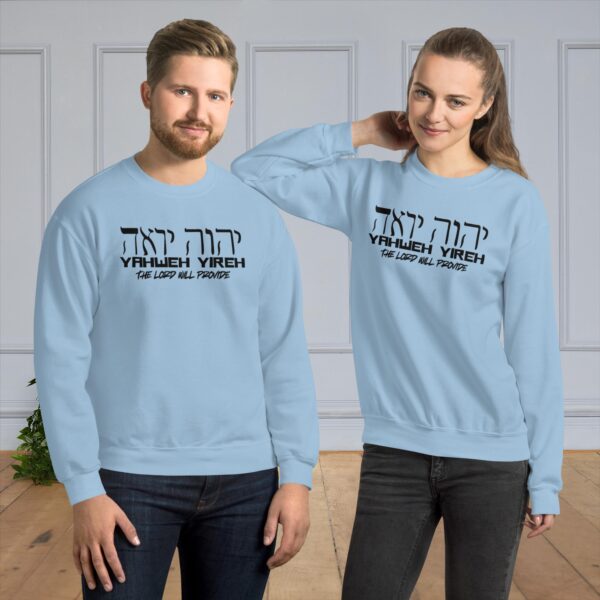 Yahweh Jireh Unisex Sweatshirt - Image 2