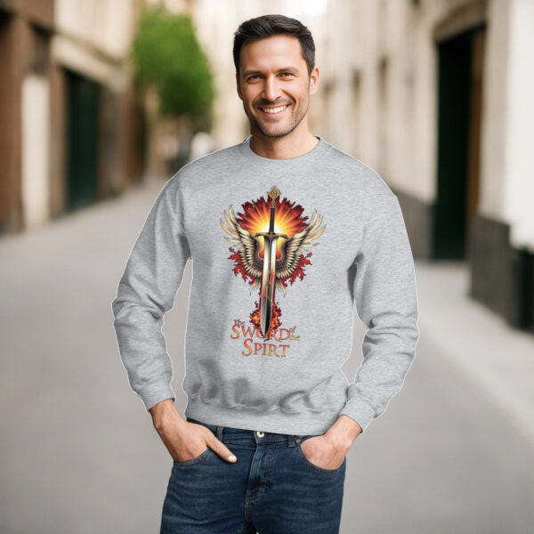 Sword of The Spirit Unisex Sweatshirt - Image 4