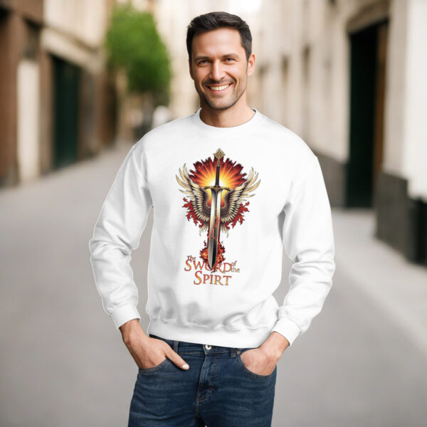 Sword of The Spirit Unisex Sweatshirt - Image 7