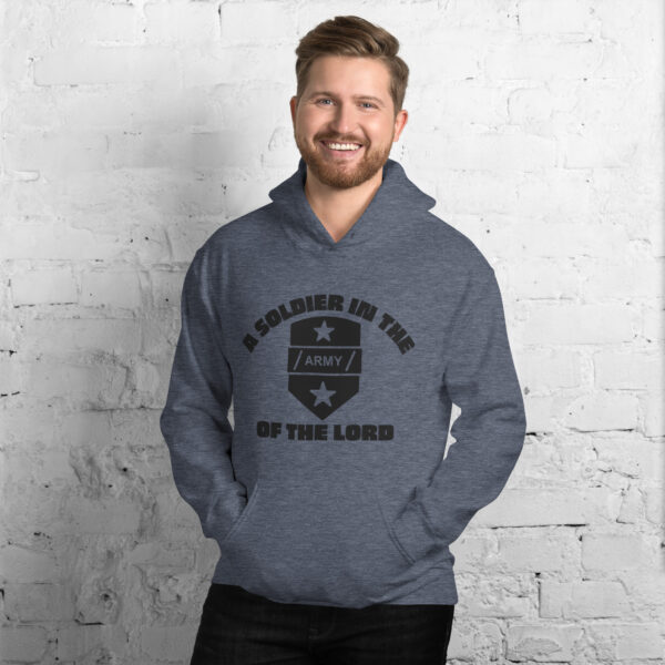 A Soldier in The Army of The Lord Unisex Hoodie - Image 2