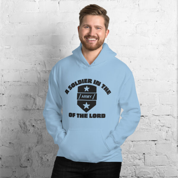 A Soldier in The Army of The Lord Unisex Hoodie - Image 5