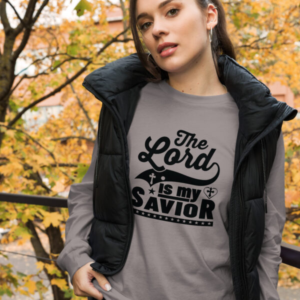 The Lord is my Savior Unisex Long Sleeve Tee - Image 7