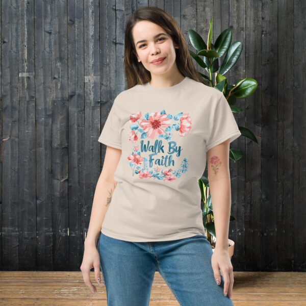 Walk by Faith Unisex classic tee - Image 4