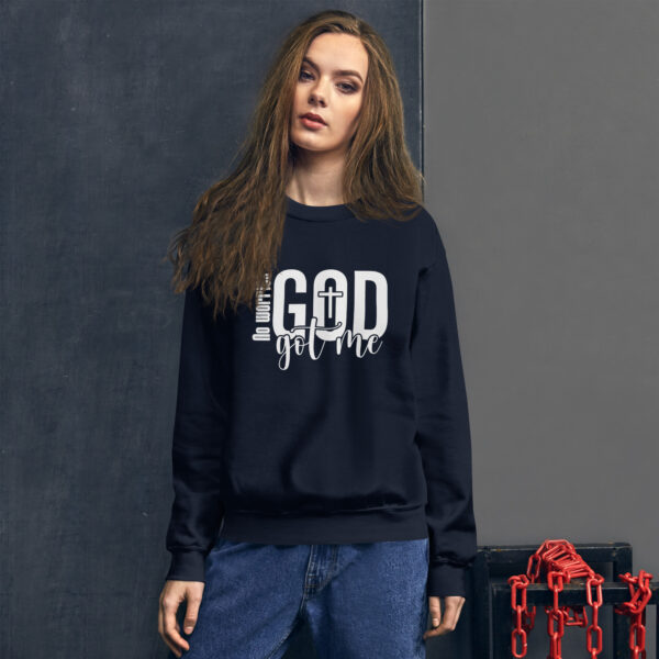 God's Got Me Unisex Sweatshirt - Image 2