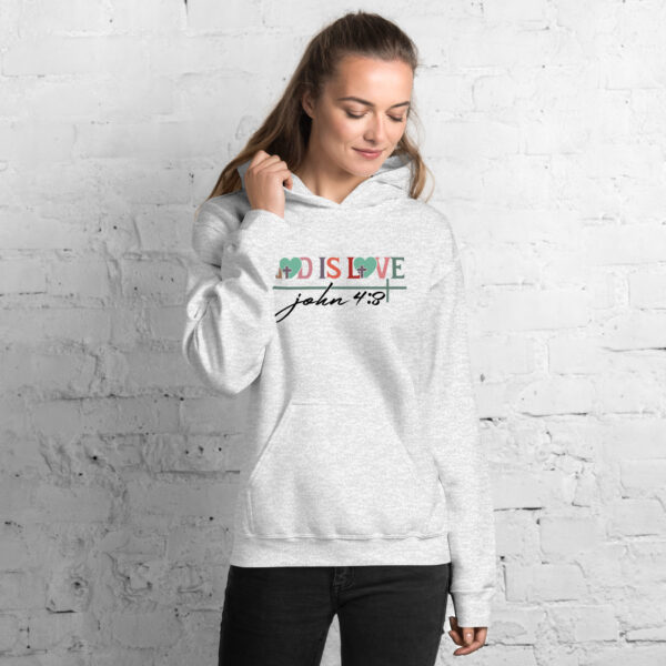 God is Love Unisex Hoodie - Image 5