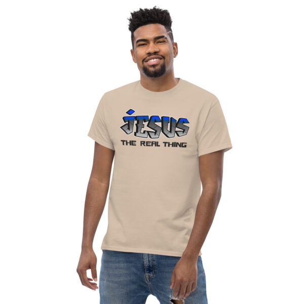 Jesus The Real Thing Unisex classic tee - Image 3