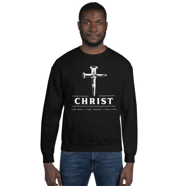 Christ : The Way, Truth and Life Unisex Sweatshirt - Image 2