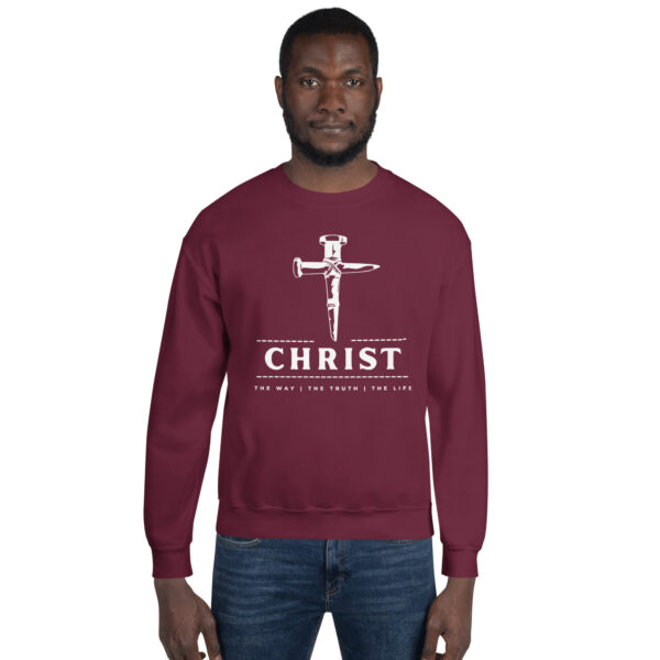 Christ : The Way, Truth and Life Unisex Sweatshirt - Image 4