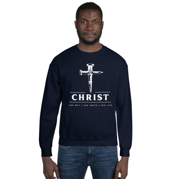 Christ : The Way, Truth and Life Unisex Sweatshirt - Image 3