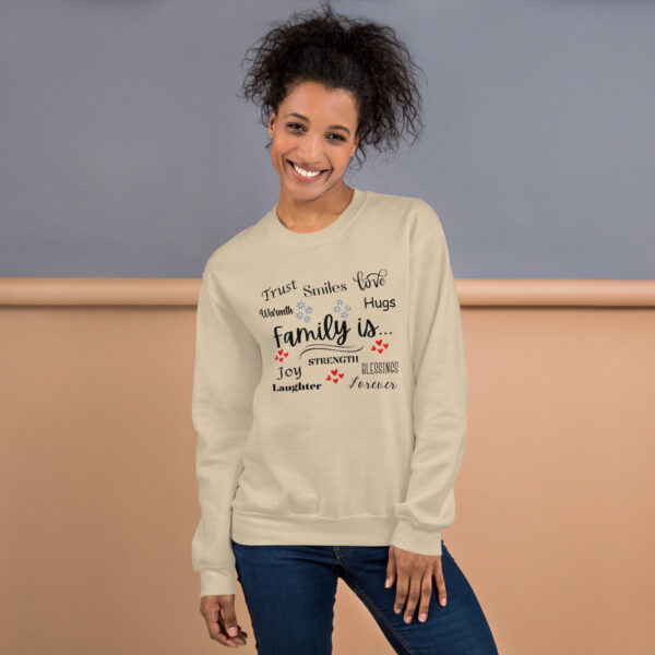 Family Is Unisex Sweatshirt - Image 4