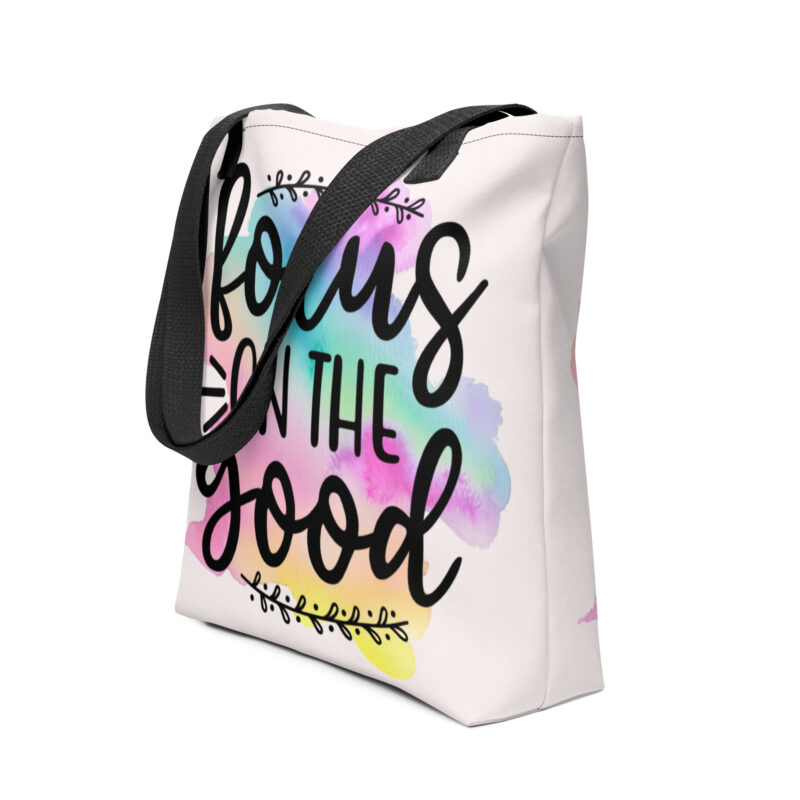 Focus on the Good Christian Tote bag