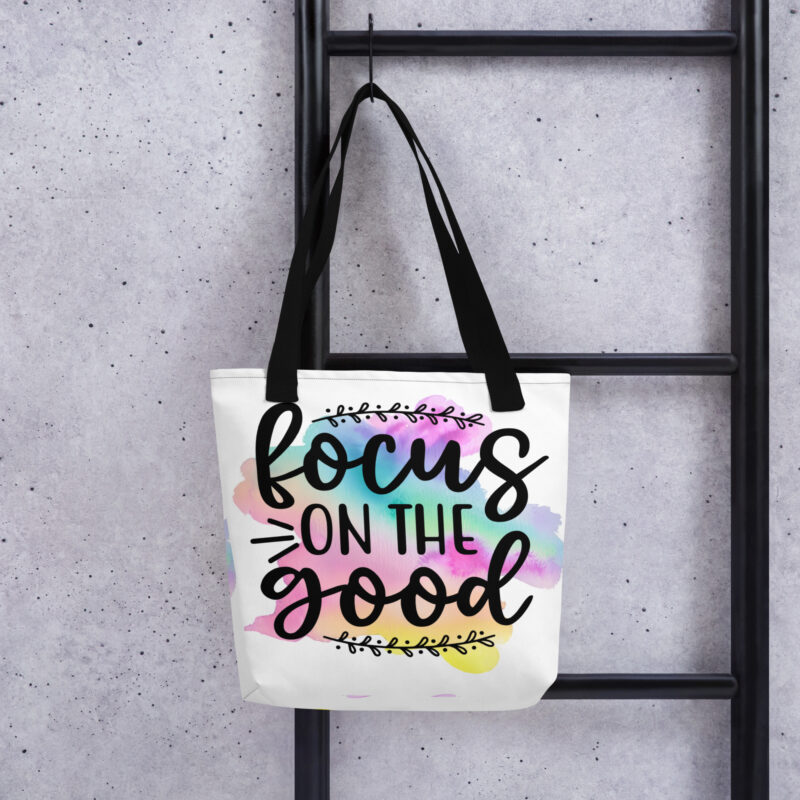 Focus on the Good Tote bag