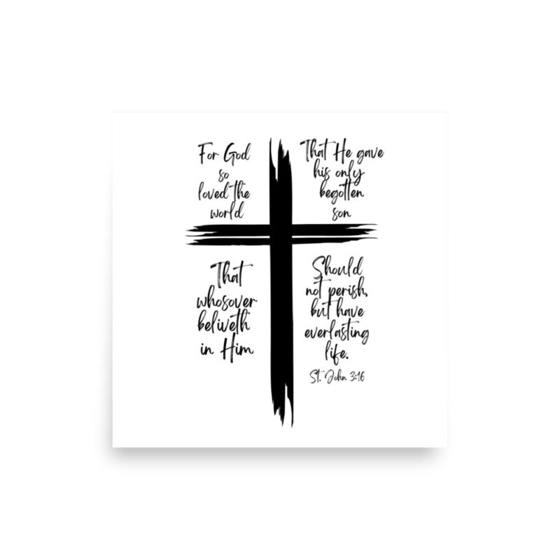 For God so loved the world