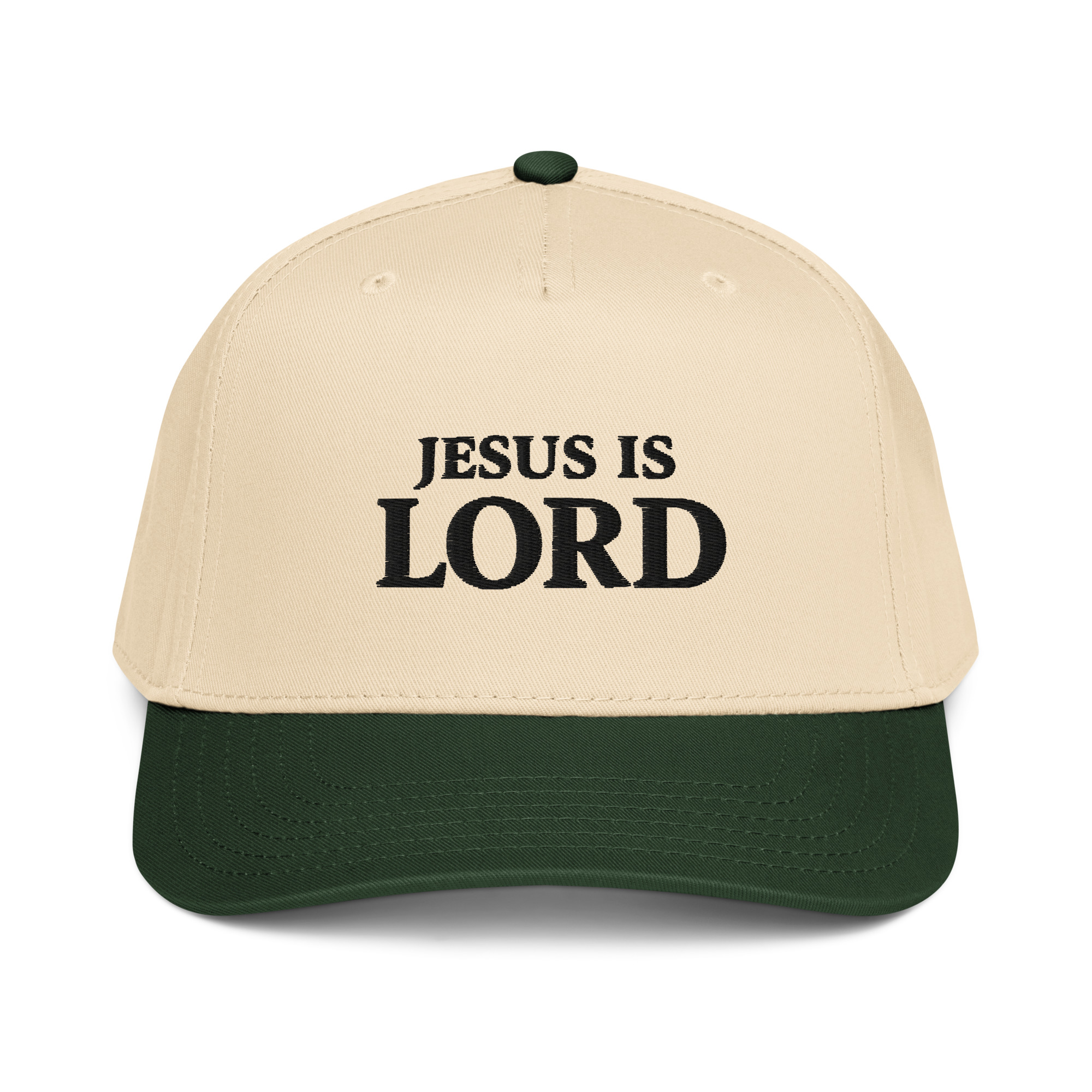 Jesus is Lord 5 panel cap - Image 4