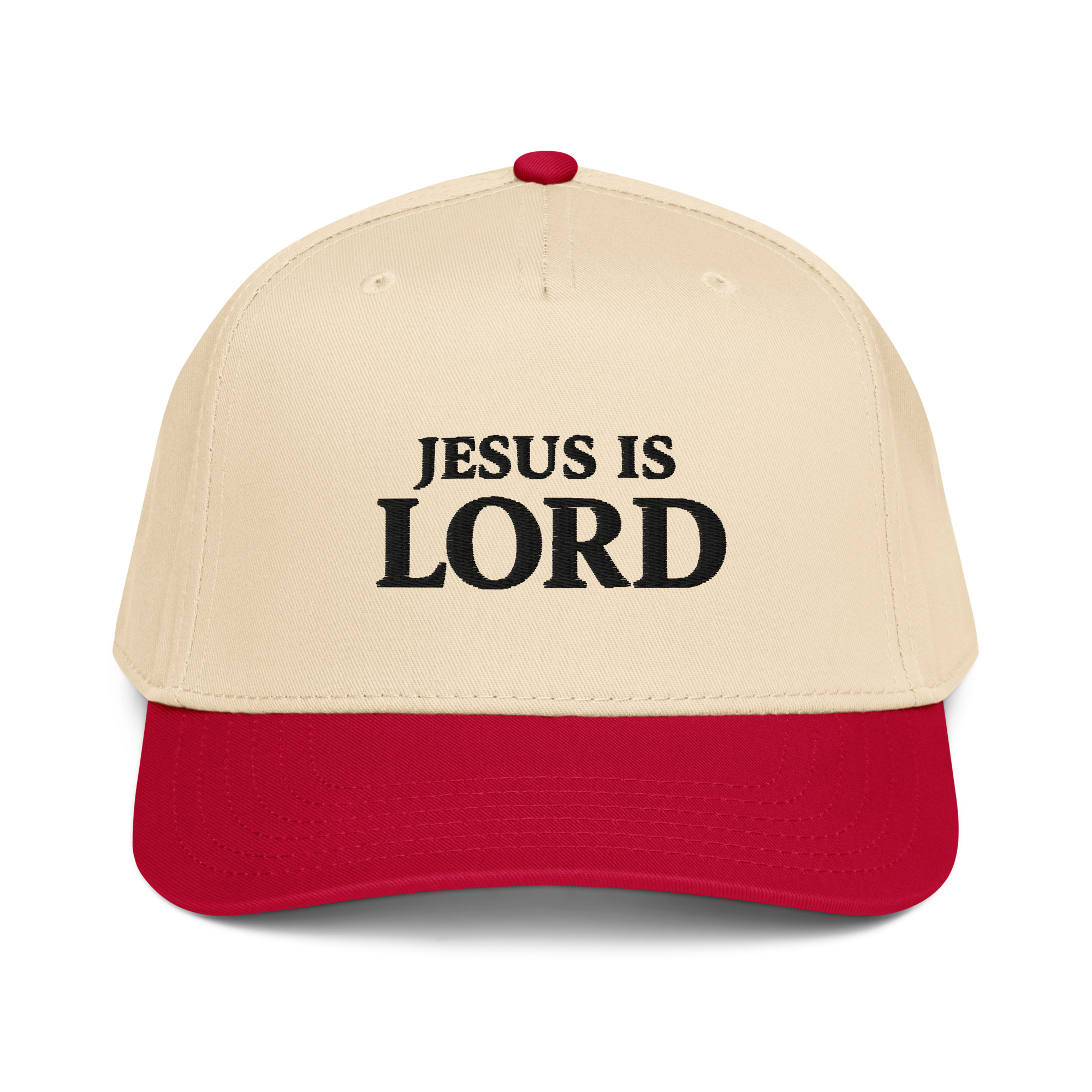 Jesus is Lord 5 panel cap - Image 5