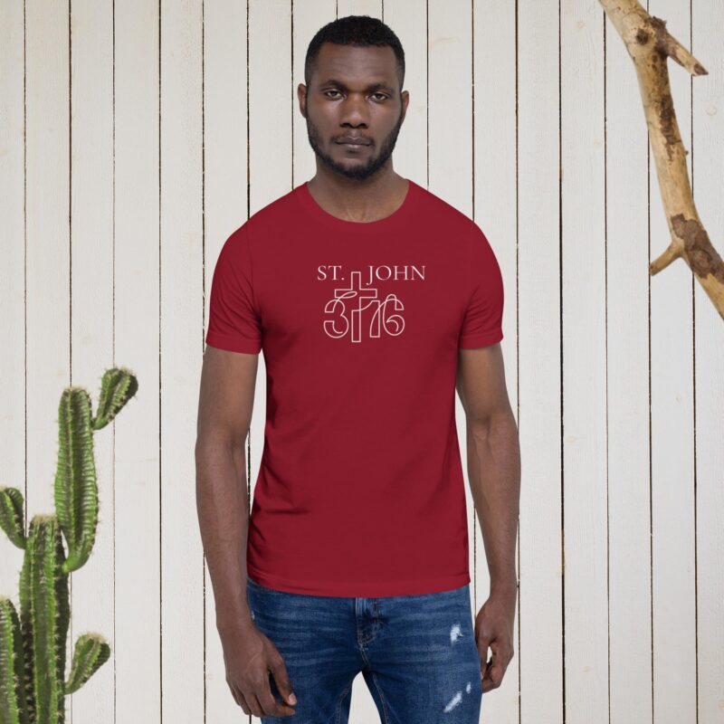 St. John 3-16 christian t-shirt for men