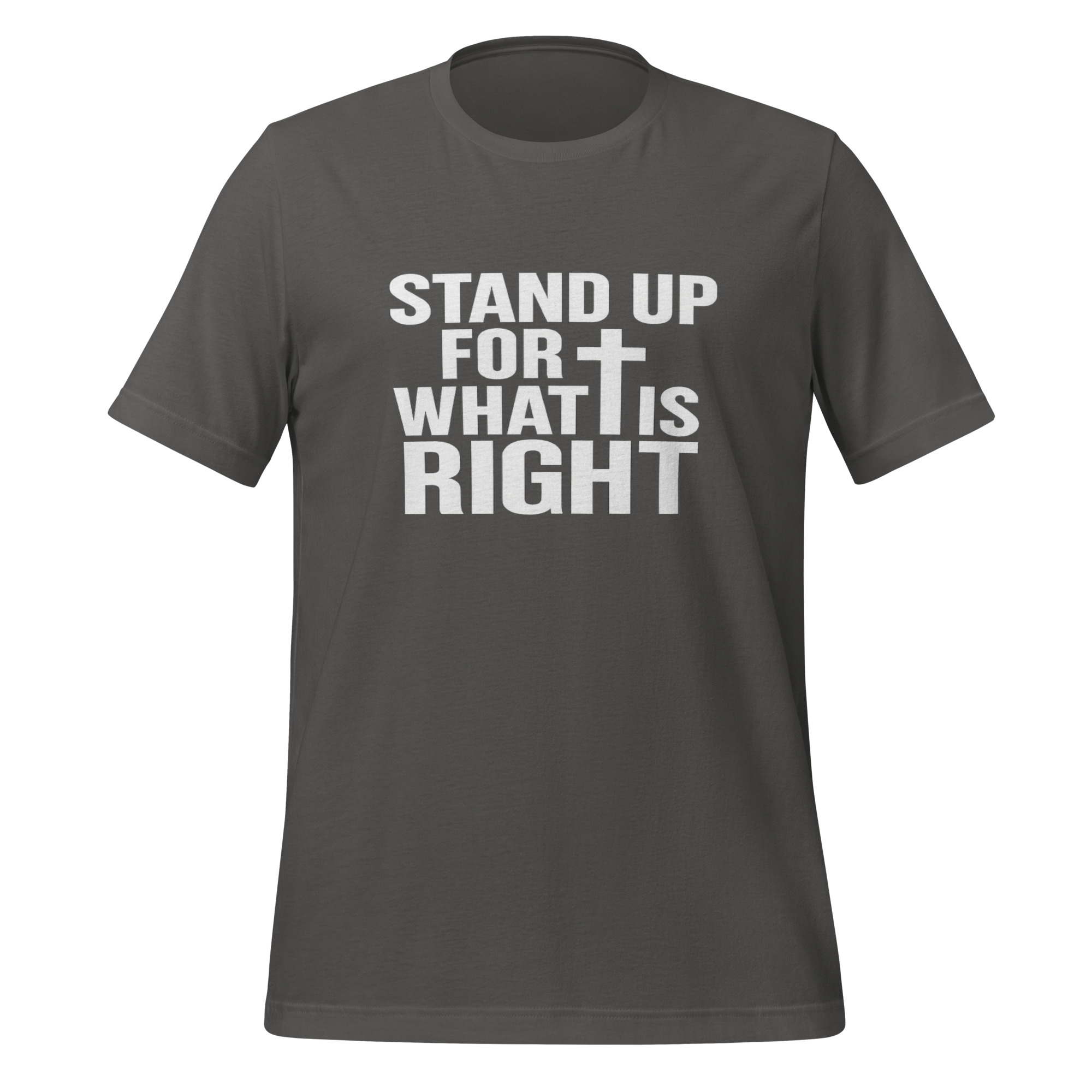 Stand Up for What is Right Christian T-shirt for Men - Image 7