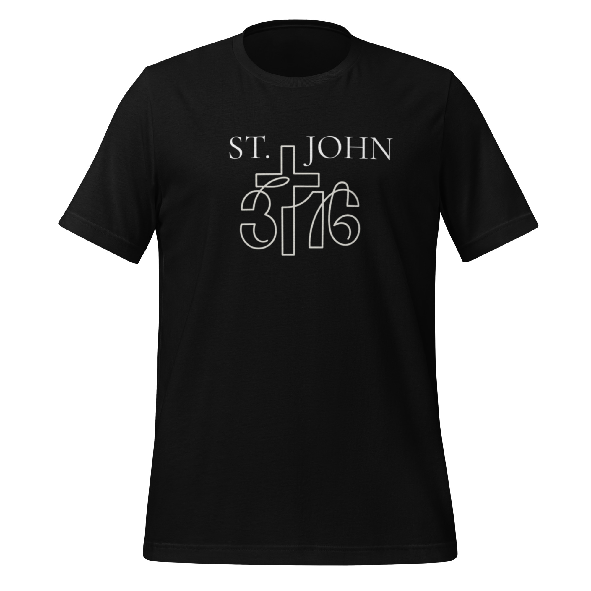 St. John 3:16 Christian T-Shirt for Men - Image 3