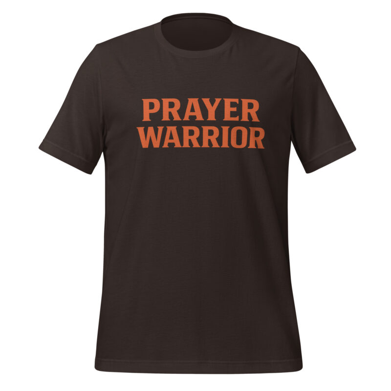 Prayer Warrior Christian T-Shirt for Men