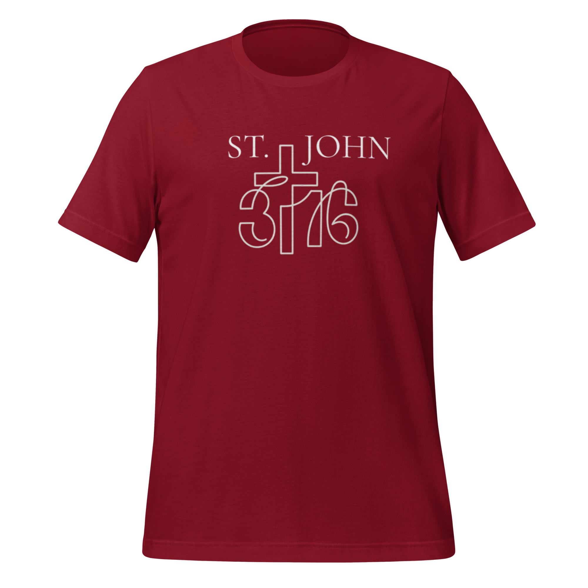 St. John 3:16 Christian T-Shirt for Men - Image 5