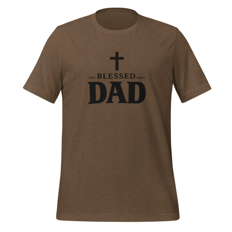 Blessed Dad Christian T-Shirt for Men