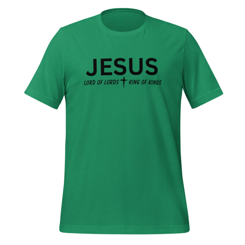Jesus, Lord of Lords, King of Kings Christian T-Shirt for Men