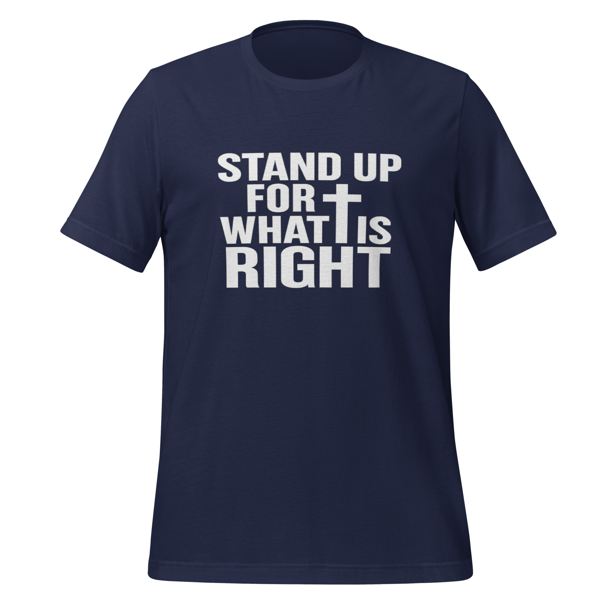 Stand Up for What is Right Christian T-shirt for Men - Image 3